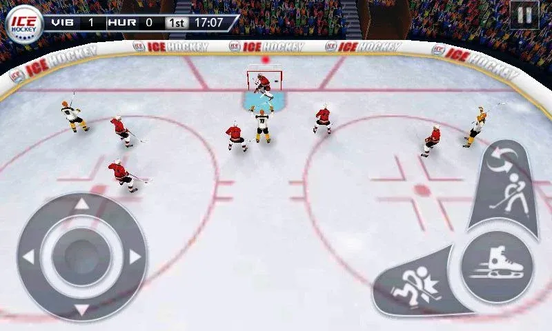 Ice Hockey 3D (Мод Много денег) — скриншот 3