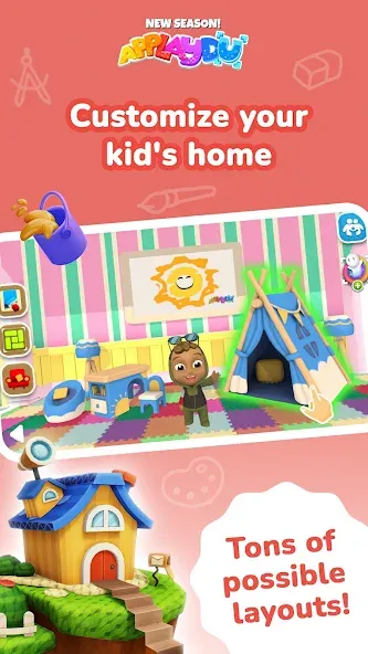 Applaydu family games — Мод: Все разблокировано — скриншот 5