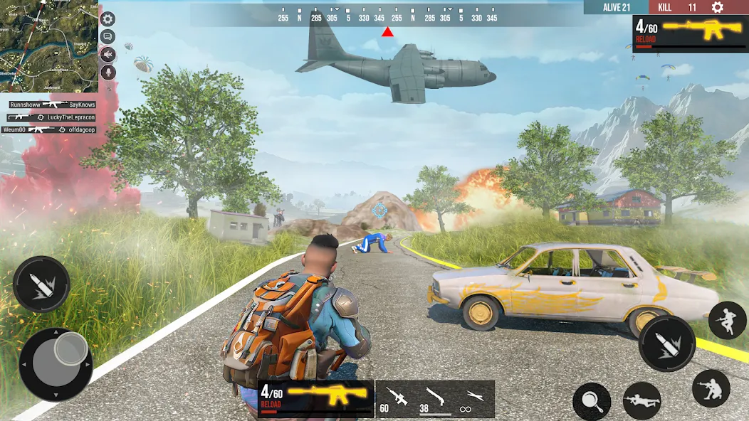FPS Encounter Strike Offline Mod APK Много денег — Скачать на Андроид — скриншот 4