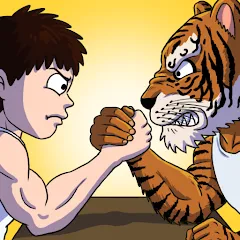 Arm Wrestling Clicker на Андроид — Мод Много денег