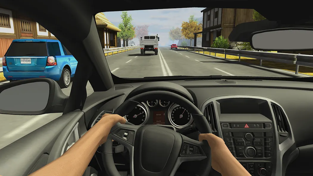 Racing in Car 2 MOD APK — Много денег — скриншот 1