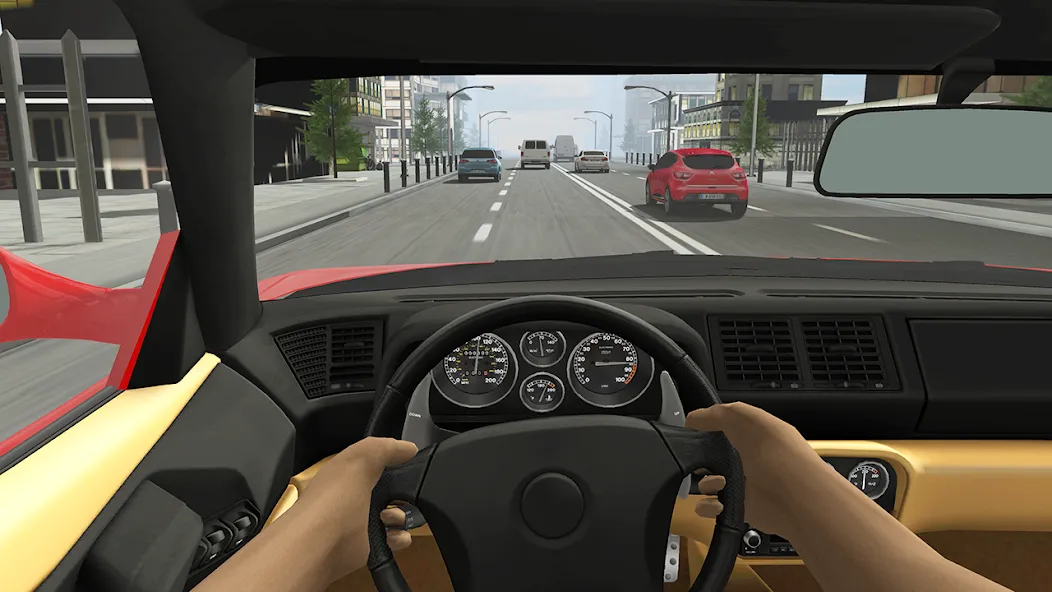 Racing in Car 2 MOD APK — Много денег — скриншот 2