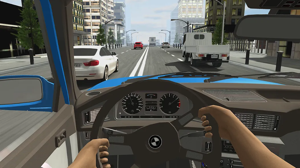 Racing in Car 2 MOD APK — Много денег — скриншот 4
