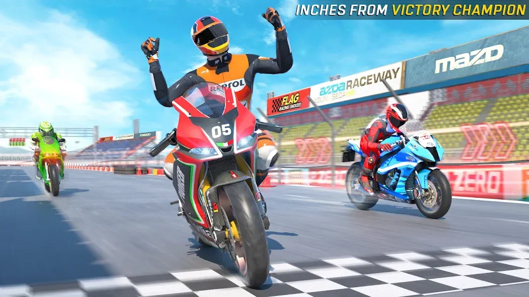 GT Bike Racing: Moto Bike Game MOD APK на Android — Много денег — скриншот 5