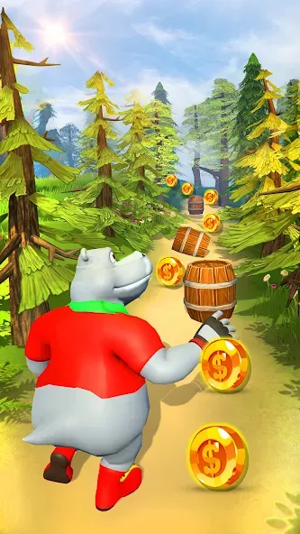 Jungle Run Temple Escape Games MOD APK — Много денег — скриншот 4
