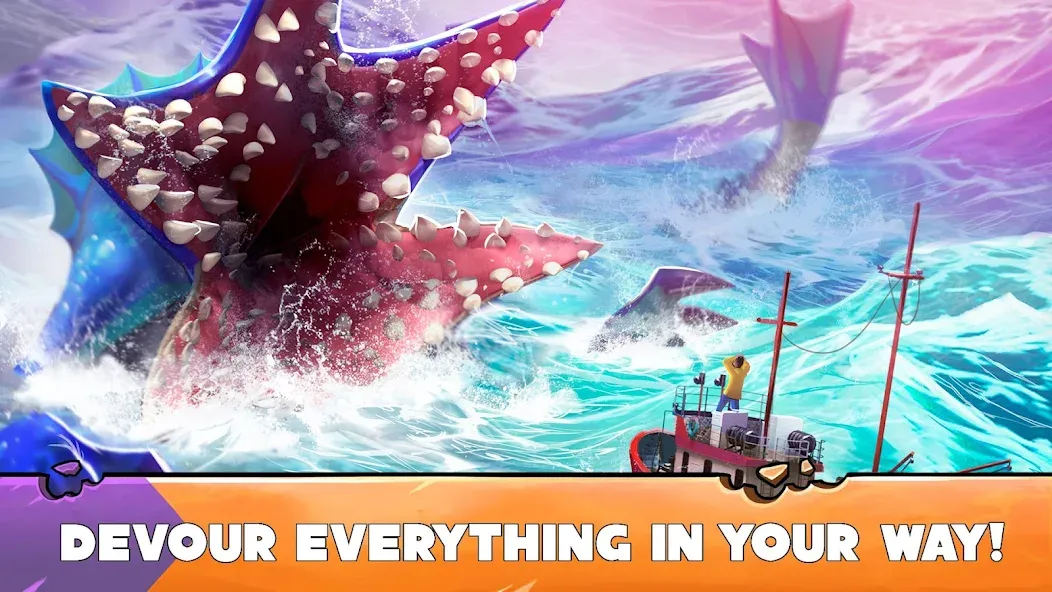 Скачать Hungry Shark Evolution на Android — Много денег и алмазов — скриншот 1