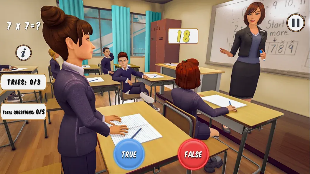 High School Teacher Simulator Mod APK Все открыто — Скачать на Андроид — скриншот 2