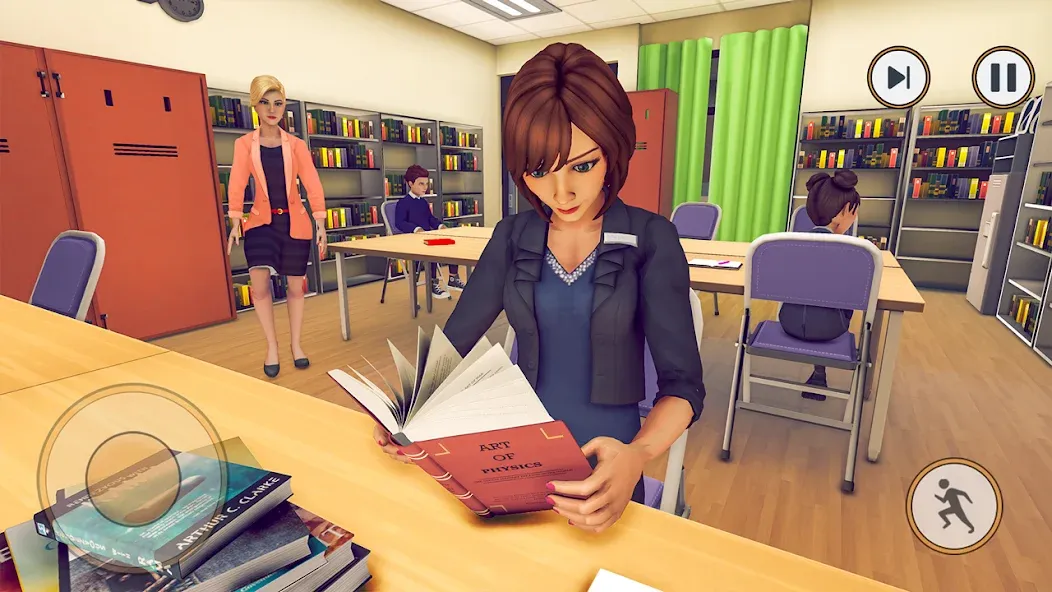 High School Teacher Simulator Mod APK Все открыто — Скачать на Андроид — скриншот 4