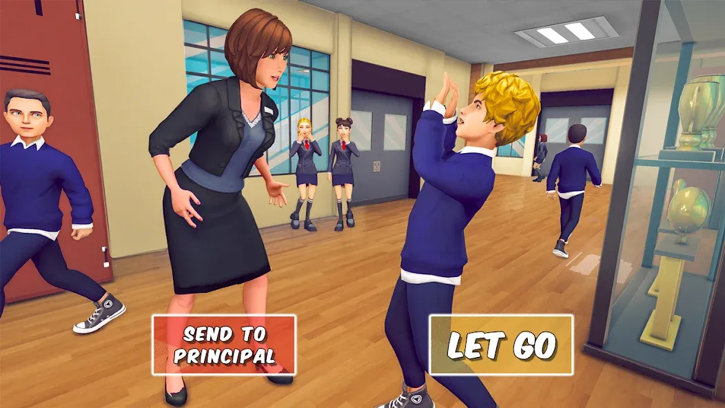 High School Teacher Simulator Mod APK Все открыто — Скачать на Андроид — скриншот 5