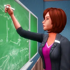 High School Teacher Simulator Mod APK Все открыто — Скачать на Андроид