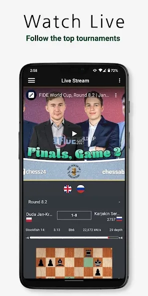 Скачать взлом Chessify: Scan & Analyze chess на Андроид — Премиум разблокирован — скриншот 5