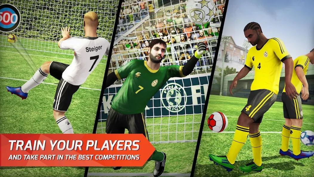 Final Kick: Online Soccer — Взломанная версия (Много денег и без рекламы) — скриншот 4