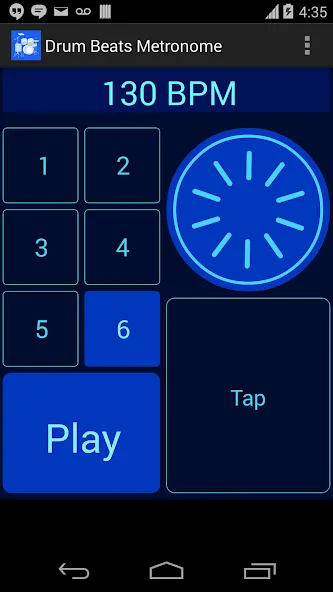 Drum Beats Metronome на Андроид — Мод Премиум разблокирован — скриншот 2