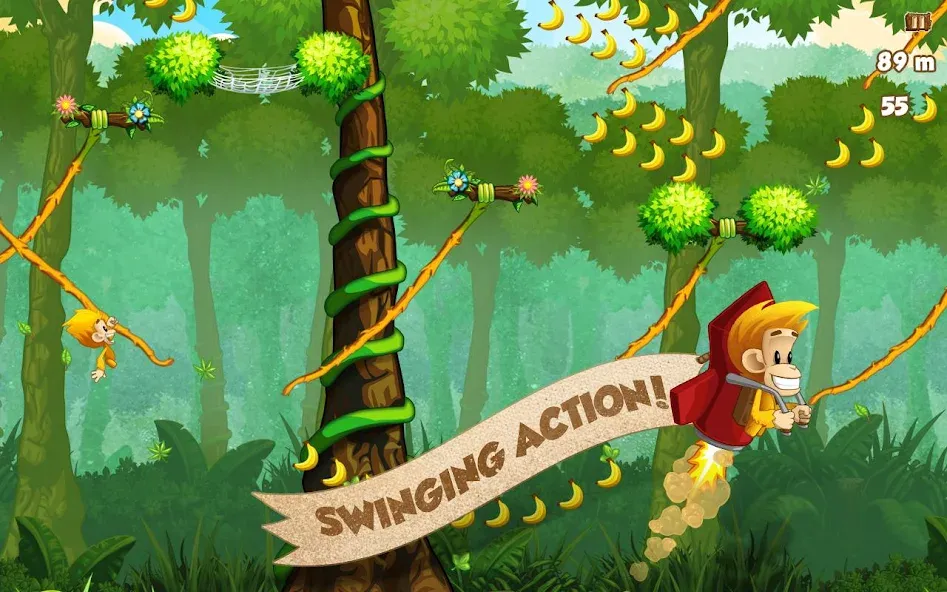Benji Bananas — Взлом на много денег и бананов — скриншот 2