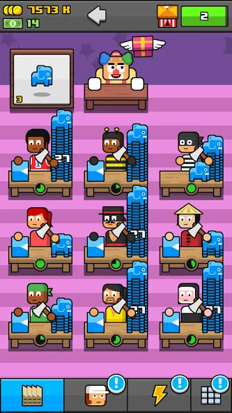Make More! - Idle Manager на Андроид — Мод Много денег — скриншот 2