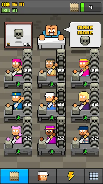 Make More! - Idle Manager на Андроид — Мод Много денег — скриншот 3