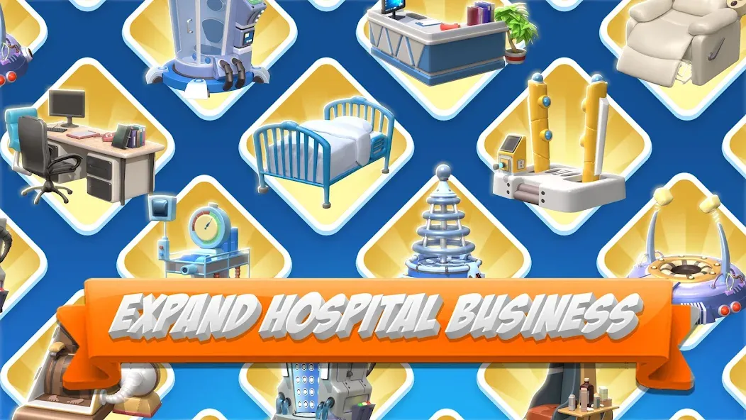Sim Hospital 2 - Simulation (Мод Много денег) — скриншот 4