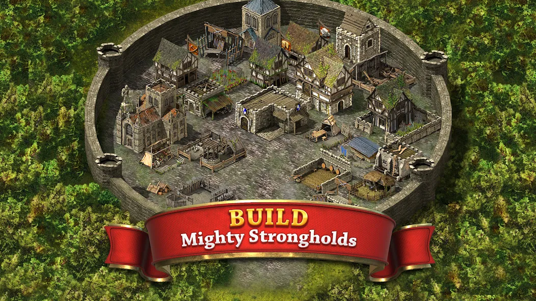 Скачать Stronghold Kingdoms Castle Sim на Андроид — Много денег и бесконечные карточки — скриншот 2 Скачать Stronghold Kingdoms Castle Sim на Андроид — Много денег и бесконечные карточки — скриншот 2