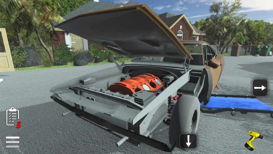 Fix My Car: Muscle Restoration Mod APK Много денег — Скачать на Андроид — скриншот 2