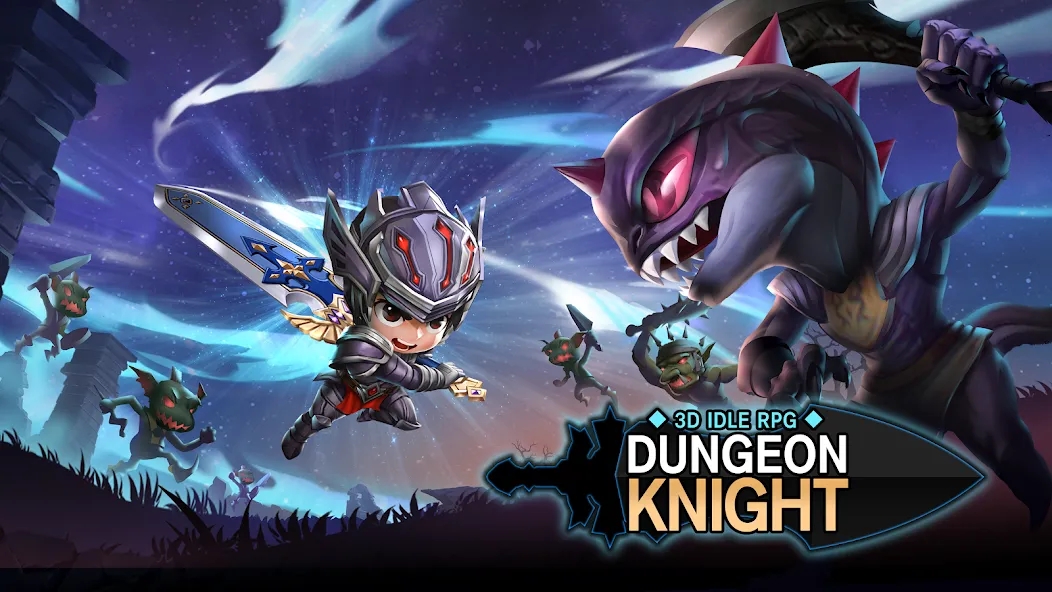 Взломанная Dungeon Knight на Андроид — Много денег — скриншот 1 Взломанная Dungeon Knight на Андроид — Много денег — скриншот 1