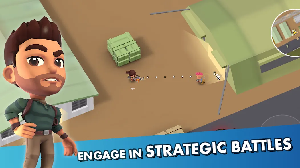 Взлом Blast Royale — Бесконечные патроны и деньги — скриншот 2