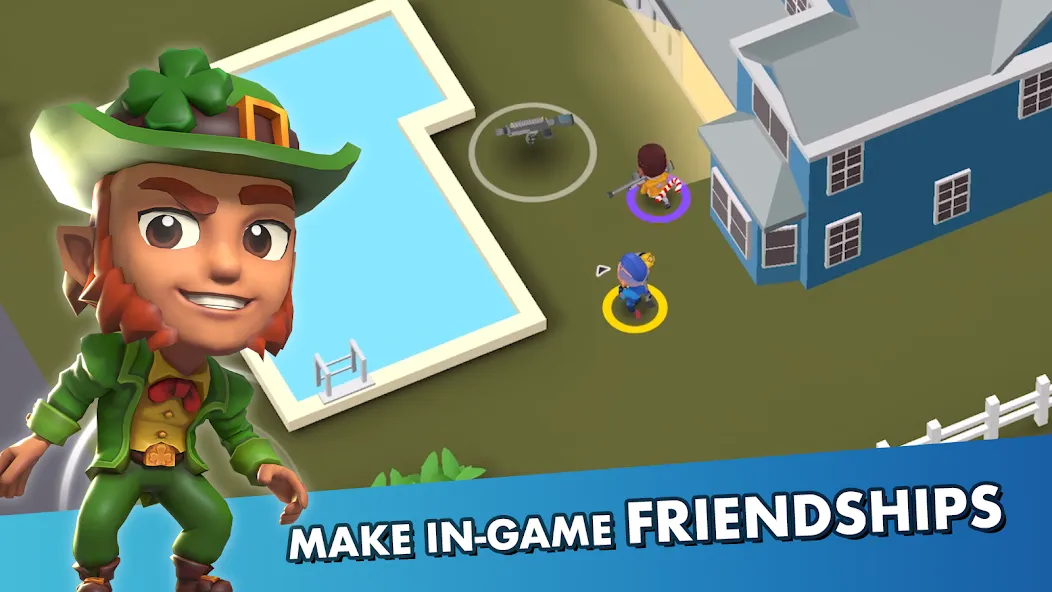 Взлом Blast Royale — Бесконечные патроны и деньги — скриншот 4