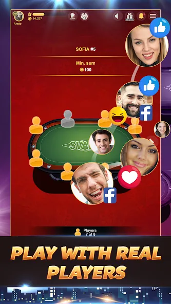 Svara - 3 Card Poker Card Game MOD — Много денег на Андроид — скриншот 3