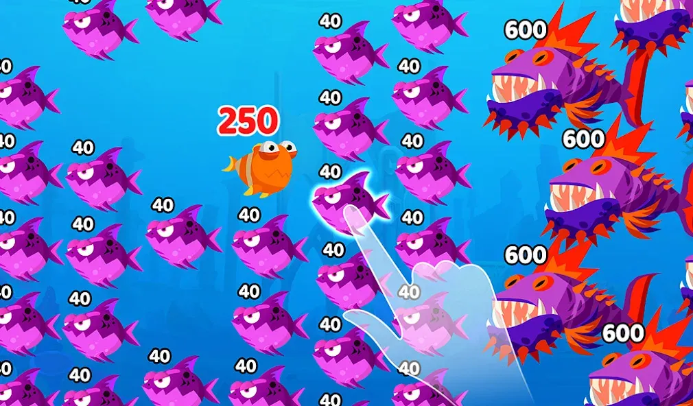 Скачать Fish Town IO: Mini Aquarium MOD APK — Много денег — скриншот 4