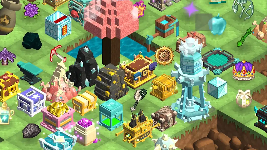 Скачать MergeCrafter Magic Merge World на Андроид — Много денег — скриншот 4