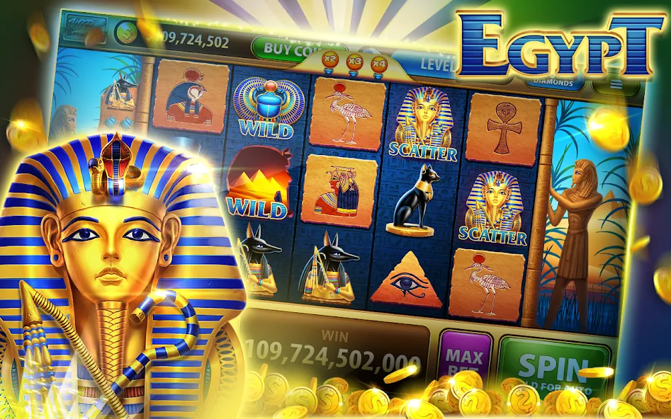 Big Win - Slots Casino MOD APK — Много денег — скриншот 2