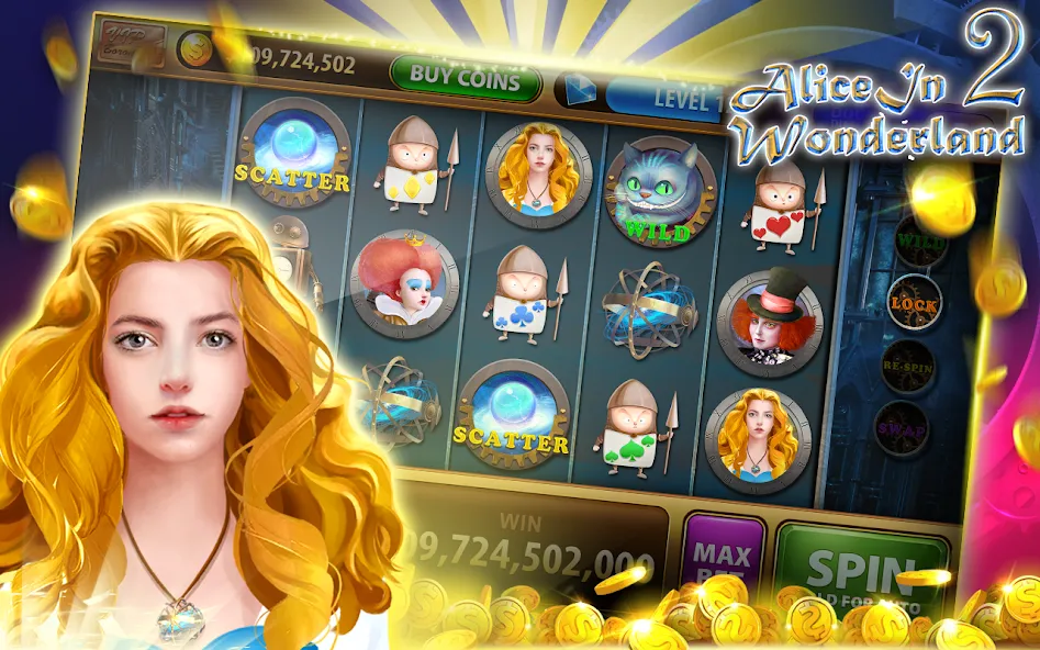 Big Win - Slots Casino MOD APK — Много денег — скриншот 4