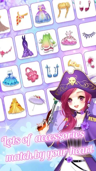 Скачать Dream Flower Dressup на телефон — Все открыто — скриншот 2 Скачать Dream Flower Dressup на телефон — Все открыто — скриншот 2