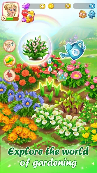 Скачать Dream Flower Dressup на телефон — Все открыто — скриншот 5