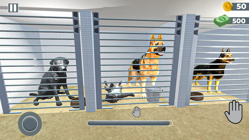 Скачать Animal Shelter: Pet Rescue 3D на Android — Много денег — скриншот 4