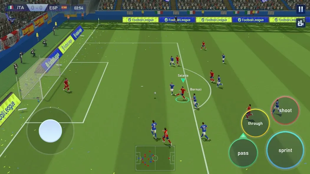 Football League 2024 — Взломанная версия (Много денег) — скриншот 1 Football League 2024 — Взломанная версия (Много денег) — скриншот 1