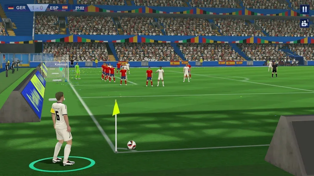 Football League 2024 — Взломанная версия (Много денег) — скриншот 5