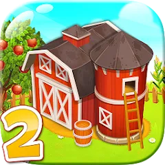 Farm Town: Cartoon Story (Мод Много денег и кристаллов)