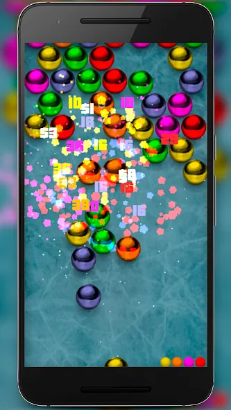Взломанная Magnetic balls bubble shoot на Андроид — Много денег — скриншот 2 Взломанная Magnetic balls bubble shoot на Андроид — Много денег — скриншот 2