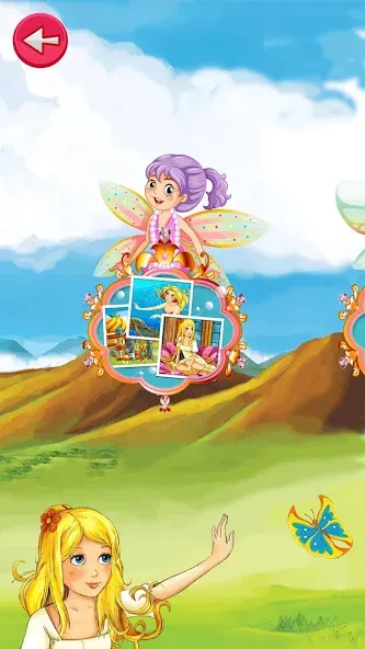 Princess Girls Puzzles - Kids MOD APK на Android — Все пазлы открыты и без рекламы — скриншот 2