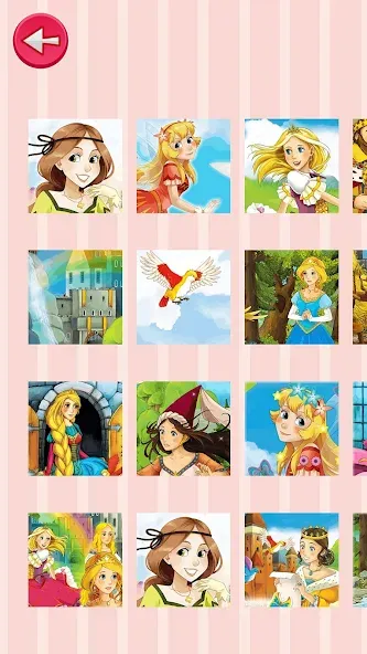 Princess Girls Puzzles - Kids MOD APK на Android — Все пазлы открыты и без рекламы — скриншот 3