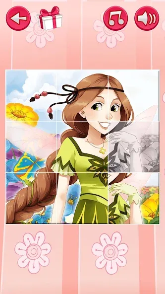 Princess Girls Puzzles - Kids MOD APK на Android — Все пазлы открыты и без рекламы — скриншот 4