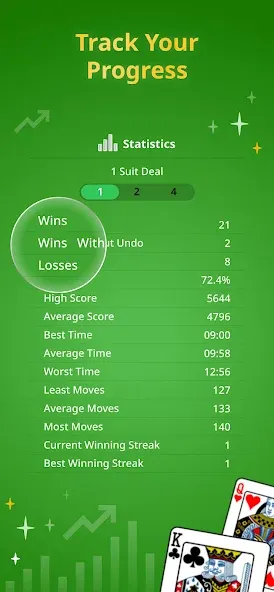 Spider Solitaire Classic — Отключена реклама — скриншот 3
