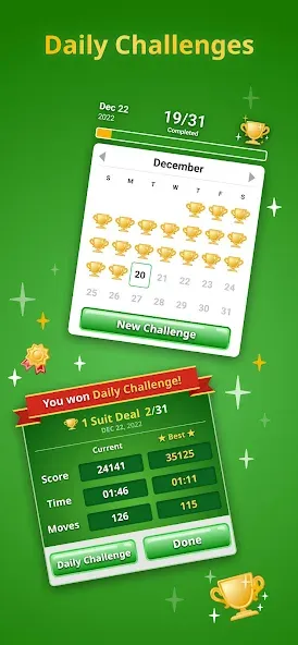 Spider Solitaire Classic — Отключена реклама — скриншот 4