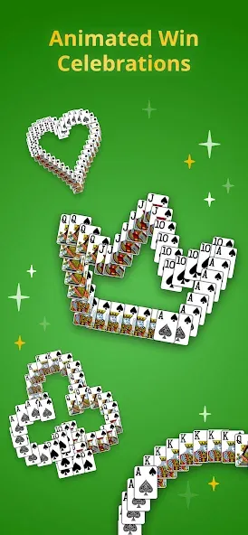 Spider Solitaire Classic — Отключена реклама — скриншот 5