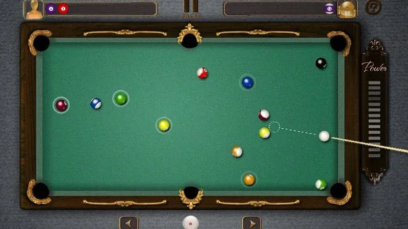 Pool Billiards Pro (Мод Много денег и всё разблокировано) — скриншот 1