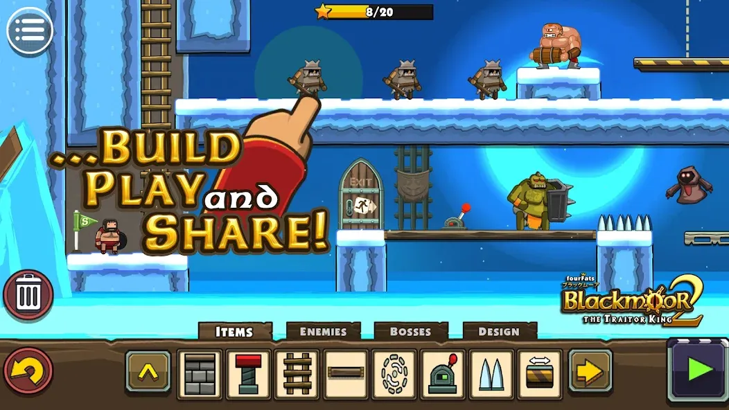 Blackmoor 2: Action Platformer на Андроид — Много денег — скриншот 5