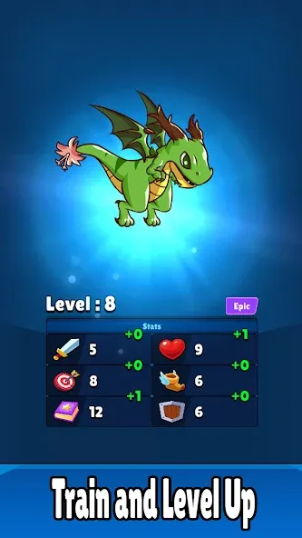 Скачать Monster RPG: AFK Idle Clicker MOD APK — Много денег — скриншот 3