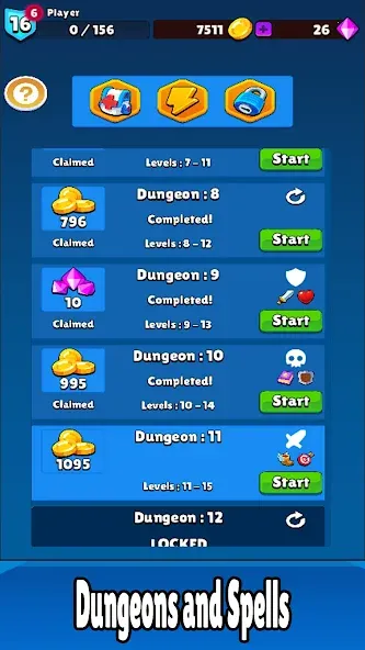 Скачать Monster RPG: AFK Idle Clicker MOD APK — Много денег — скриншот 5