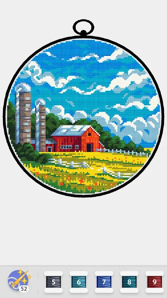 Cross Stitch Club (Мод Много денег и без рекламы) — скриншот 2 Cross Stitch Club (Мод Много денег и без рекламы) — скриншот 2