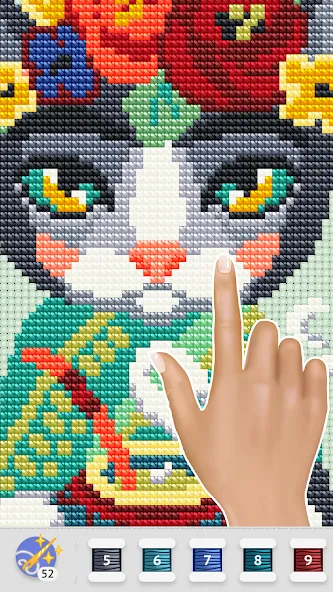 Cross Stitch Club (Мод Много денег и без рекламы) — скриншот 3 Cross Stitch Club (Мод Много денег и без рекламы) — скриншот 3